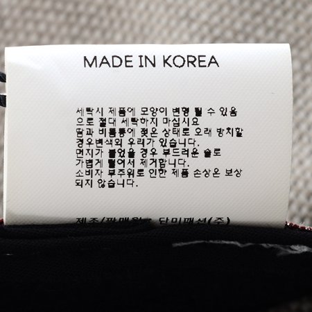 BK꽃 리본코튼벙거지모자