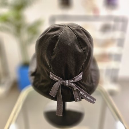 BK꽃 리본코튼벙거지모자