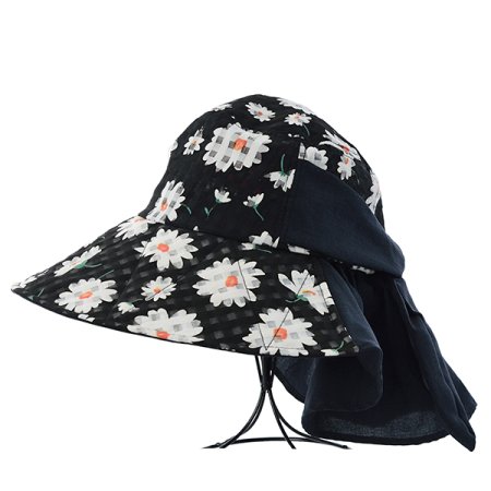 BK여성스러운 뒷리본 목가리게모자