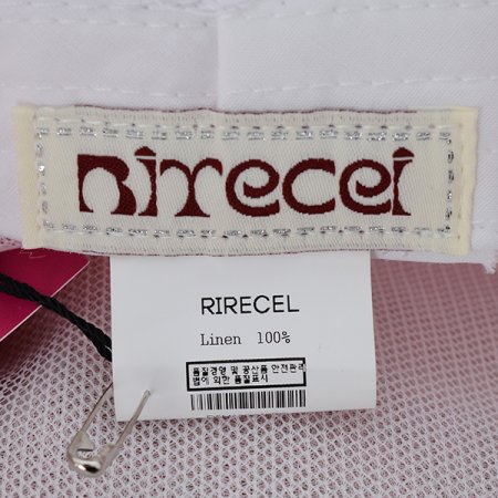 PK스트링 포인트레이스 린넨모자