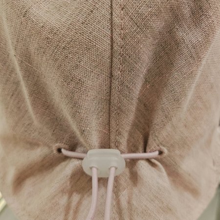 PK스트링 포인트레이스 린넨모자