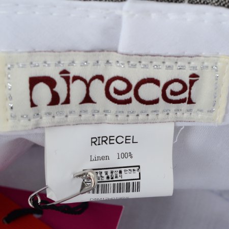 GR스트링 포인트레이스 린넨모자