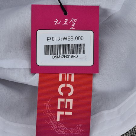 GR스트링 포인트레이스 린넨모자