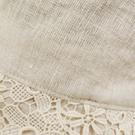 BK스트링 버킷햇 린넨모자