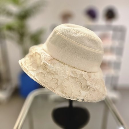 IV마리안느 햇 레이스모자