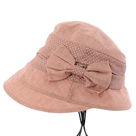 면코랄색여름모자