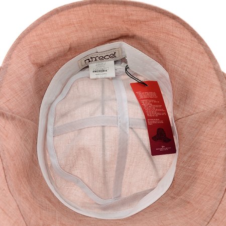 면코랄색여름모자