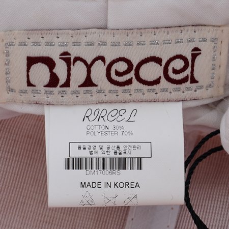 면코랄색여름모자