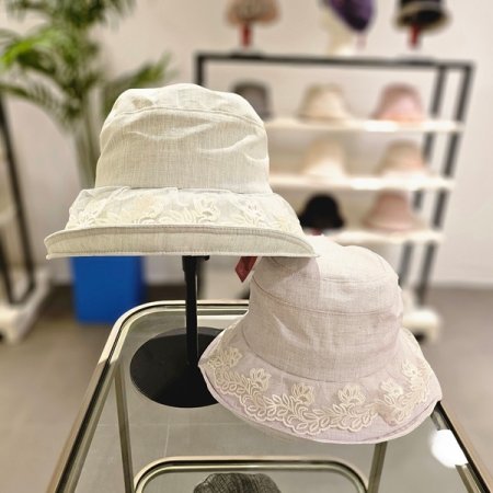 루나 레이스 버킷햇 2컬러