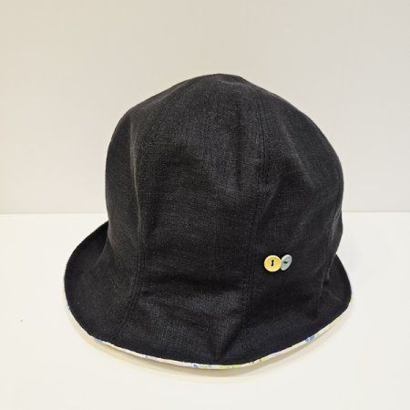 플로랄 린넨 벙거지 3