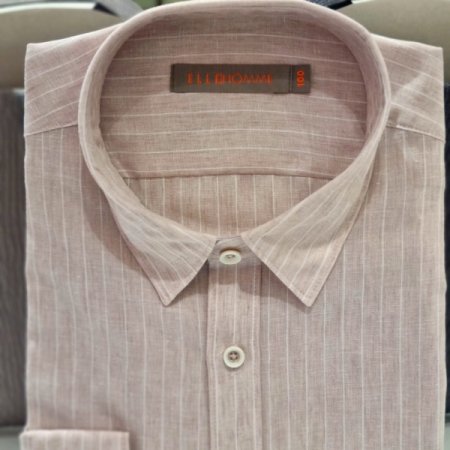 LINEN BLEND스트라이프셔츠