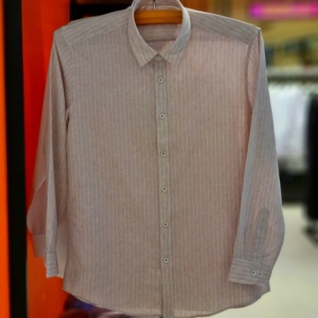 LINEN BLEND스트라이프셔츠