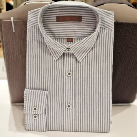 LINEN BLEND스트라이프셔츠