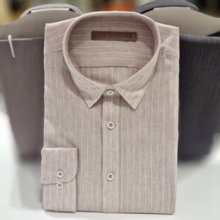 LINEN BLEND 긴소매셔츠