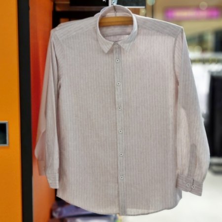 LINEN BLEND 긴소매셔츠