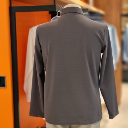 브라운 긴팔티셔츠