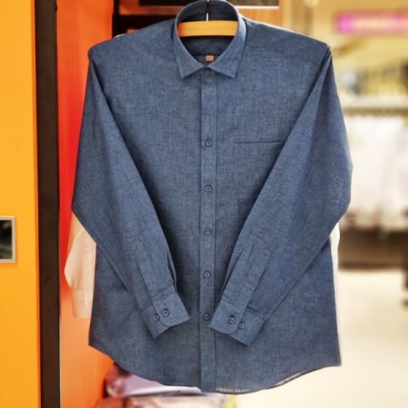 LINEN BLEND긴팔셔츠