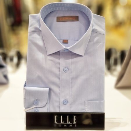 블루 긴소매셔츠