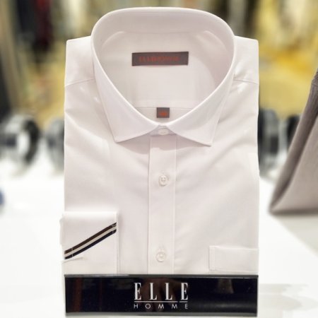 화이트 긴소매셔츠