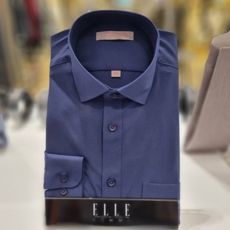 네이비긴팔셔츠