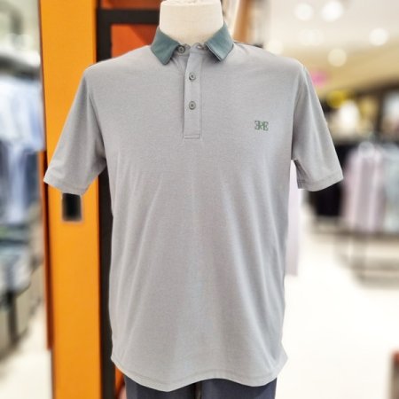 칼라배색 티셔츠