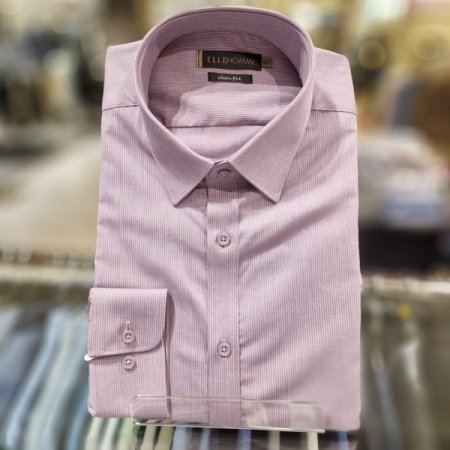 바이올렛긴팔셔츠