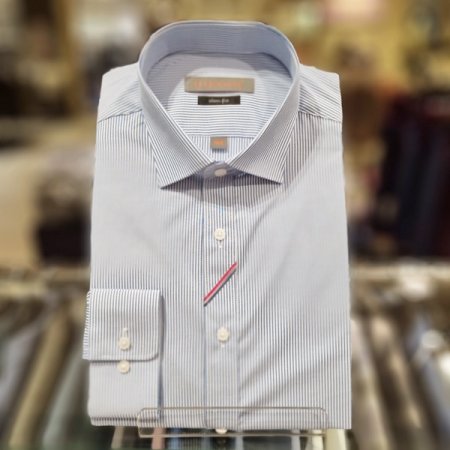 스트라이프 긴팔셔츠