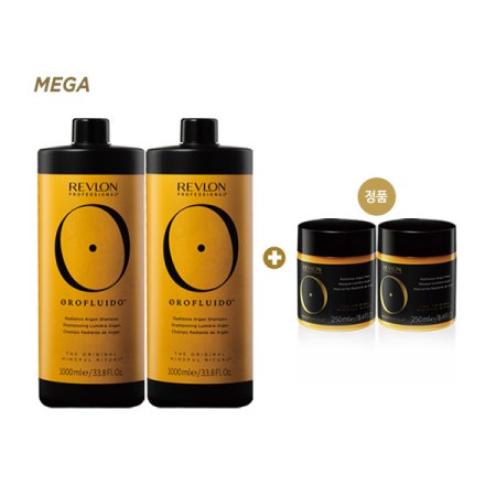 오로플루이도 샴푸1L세트