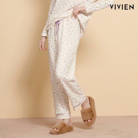 홈웨어 도트 밍크기모 세트