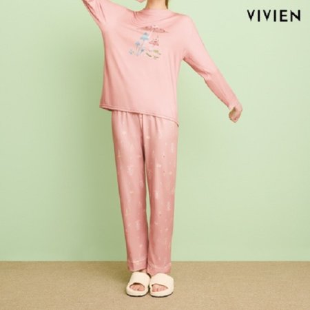 홈 웨어 머쉬룸 피치기모하의