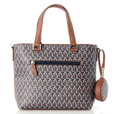 안나라인 컬러콤비 토트백