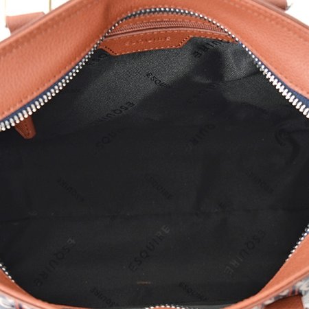 안나라인 컬러콤비 토트백