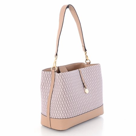 뉴 로고패턴버킷백667