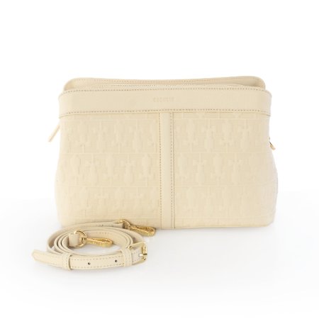 이오 경판무늬 크로스백 아이보리