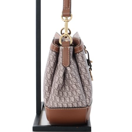 로고패턴 미니숄더백667