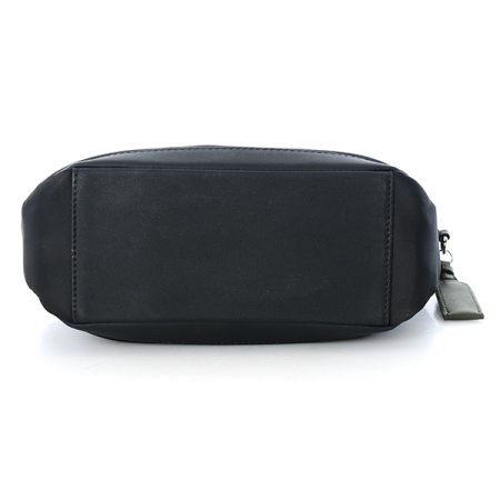 사선 퀼팅라인 토트백BK