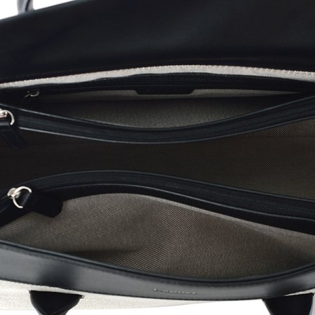 캔버스 가죽콤비 토트백