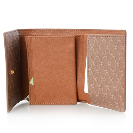 패턴 콤비 3단반지갑871