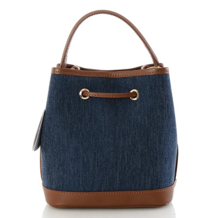 데님원단 미니복주머니백874