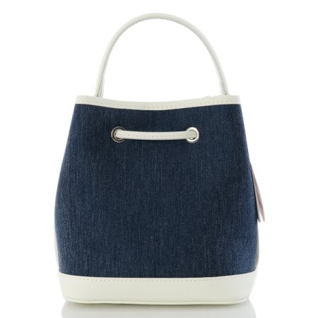 데님원단 미니복주머니백875
