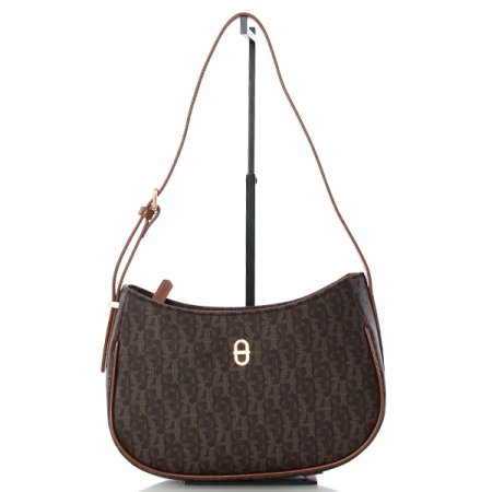 컬러 패턴 둥근쉐입 숄더백662