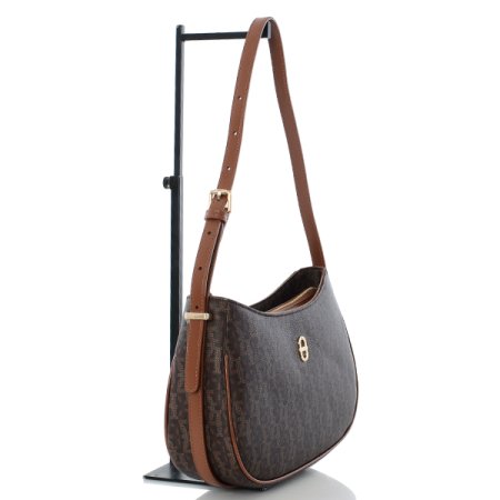 컬러 패턴 둥근쉐입 숄더백662