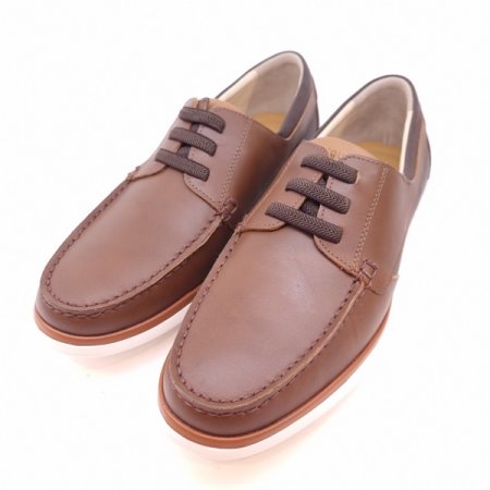 발등 밴드끈 캐주얼 보트 슈즈