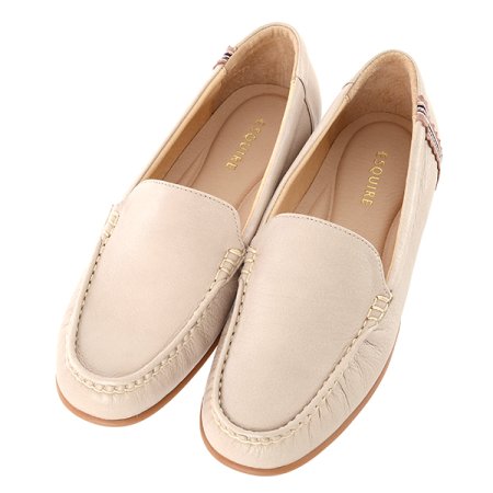 웨빙띠 포인트 여성 컴포트 로퍼