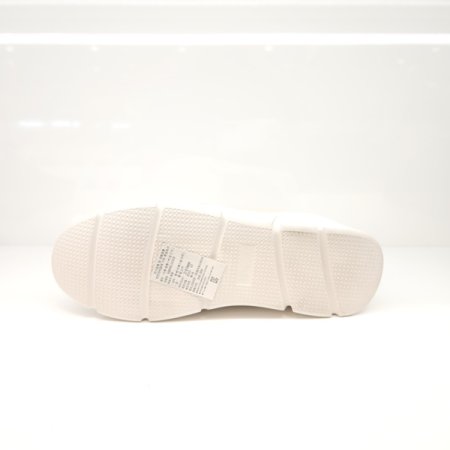 가벼운 경량창 발등 지퍼 여성 슬립온