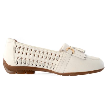 테슬 장식 메쉬 디테일 드라이빙 로퍼