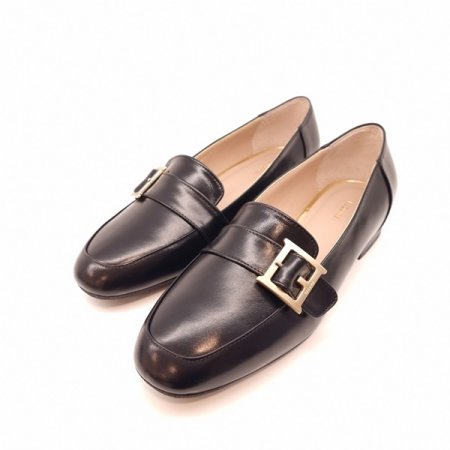 스퀘어 토쉐입 세미 드레스 로퍼