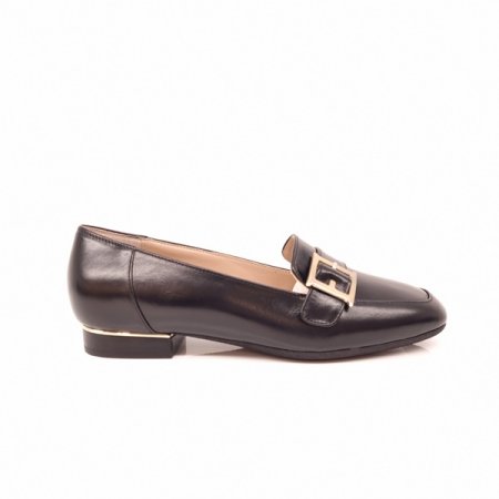 스퀘어 토쉐입 세미 드레스 로퍼