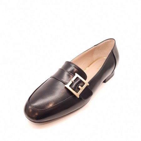 스퀘어 토쉐입 세미 드레스 로퍼