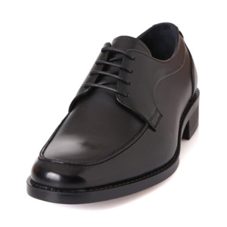 볼넓은 광폭 라인 정장 구두